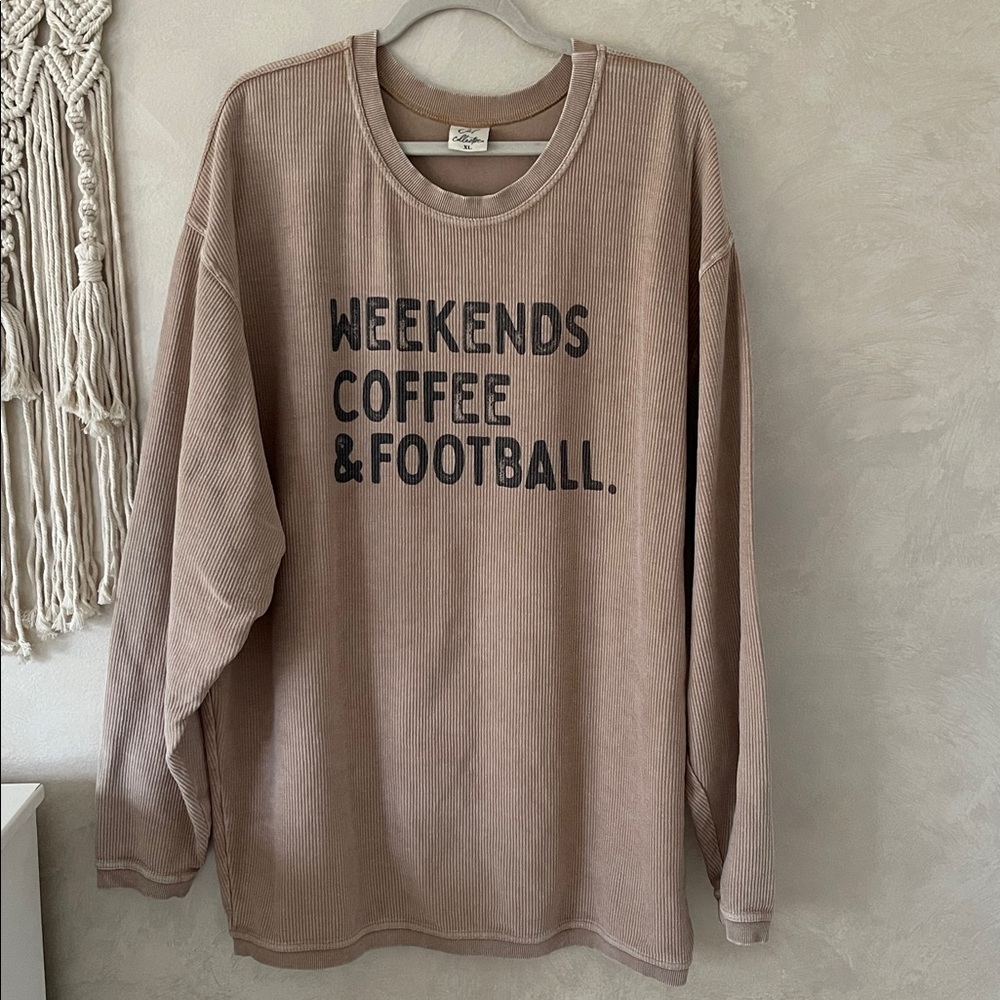 Weekends Coffee & Football Shirt